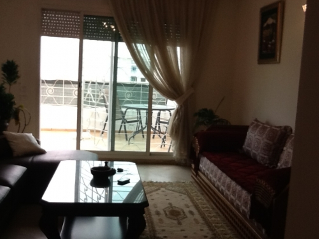 Appartement meublé avec terrasse à louer à Agdal Rabat