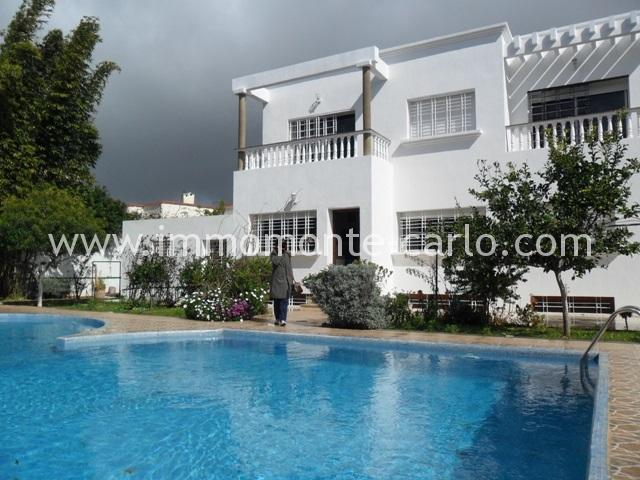 Location villa Rabat avec piscine à Rabat- Souissi,