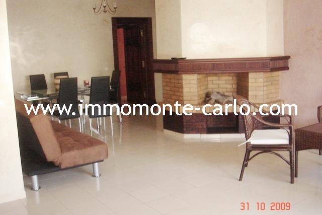 Appartement meublé avec terrasse à louer à Bassatine Al Manzeh Rabat.