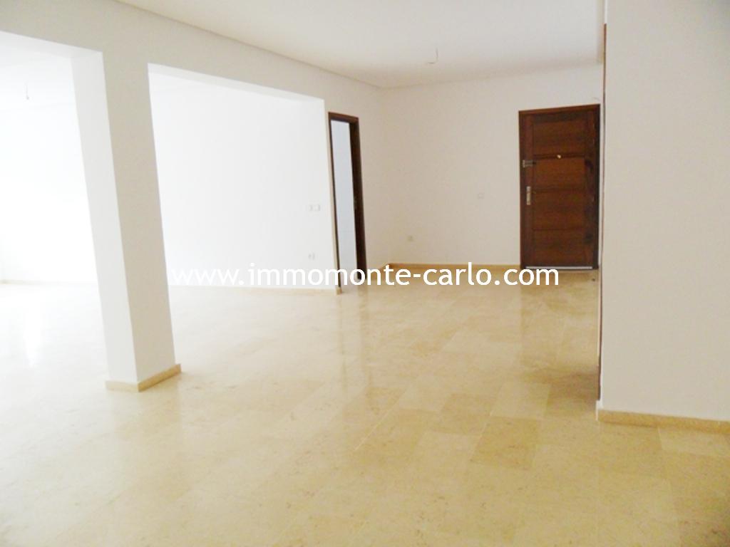 Location appartement neuf à Jnane Souissi Rabat