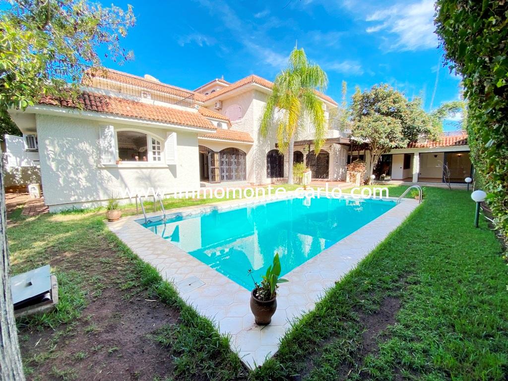 Villa avec piscine à Rabat quartier Souissi